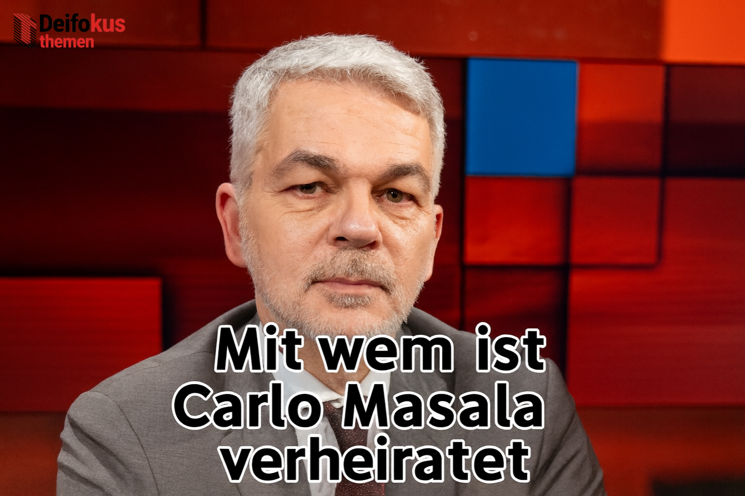 Mit wem ist Carlo Masala verheiratet