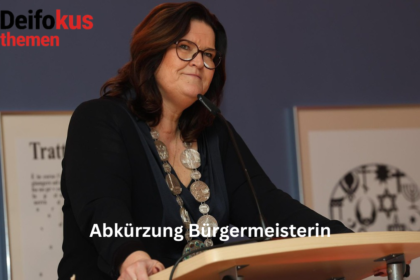Abkürzung Bürgermeisterin